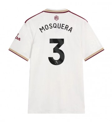 Arsenal Cristhian Mosquera #3 Tredjetrøje 2025-26 Kortærmet